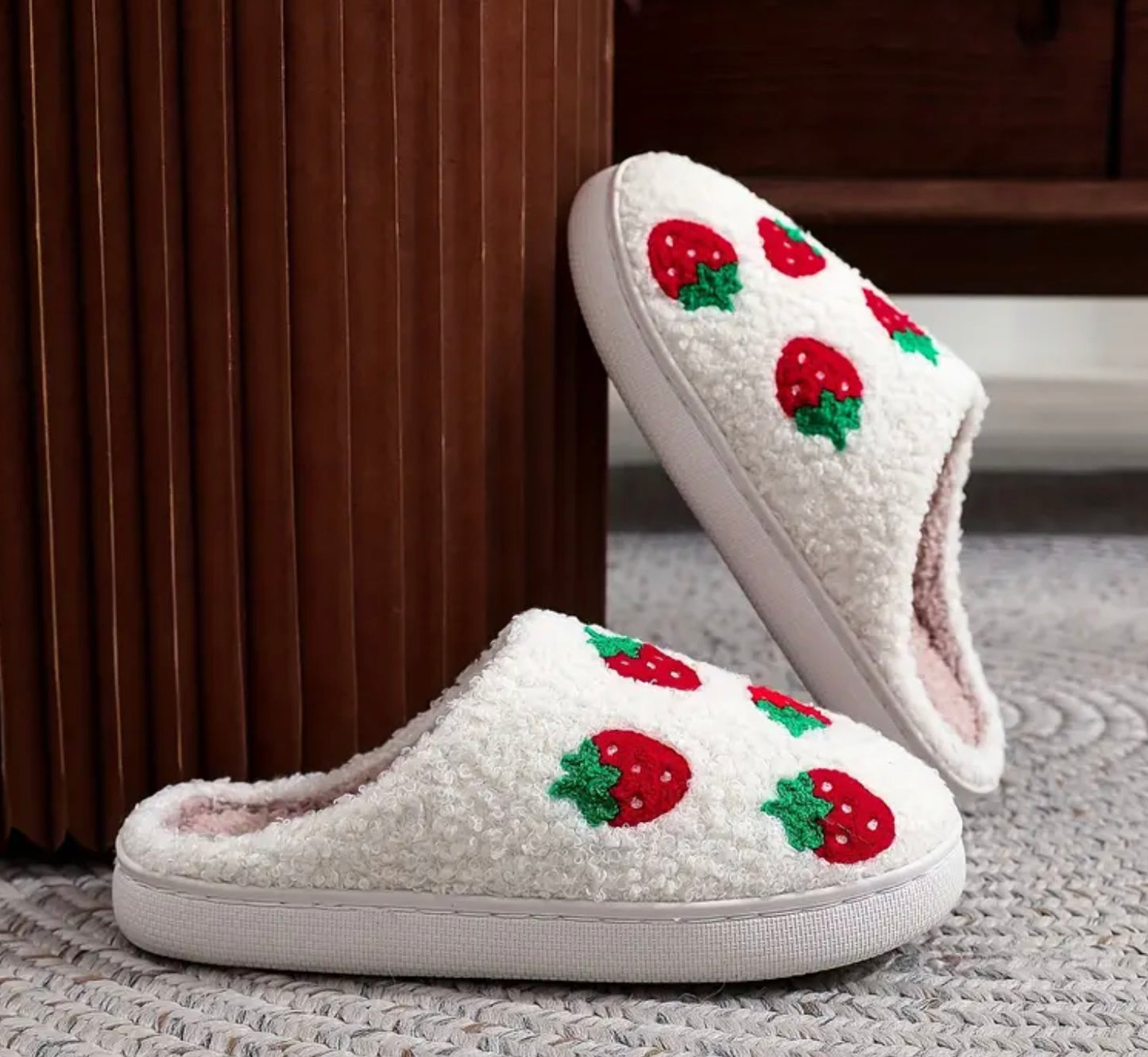 Strawberry Slippers