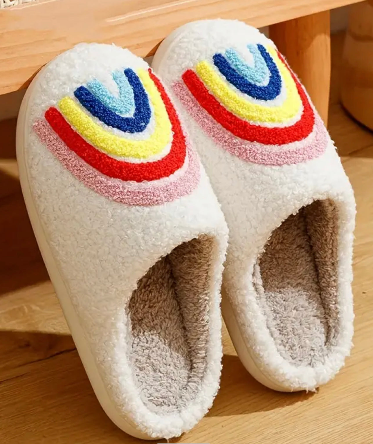 Rainbow Slippers