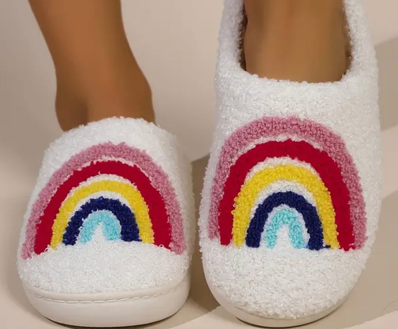 Rainbow Slippers