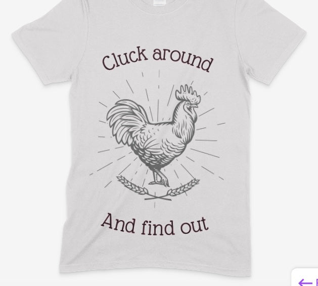 Cluck Around Tee