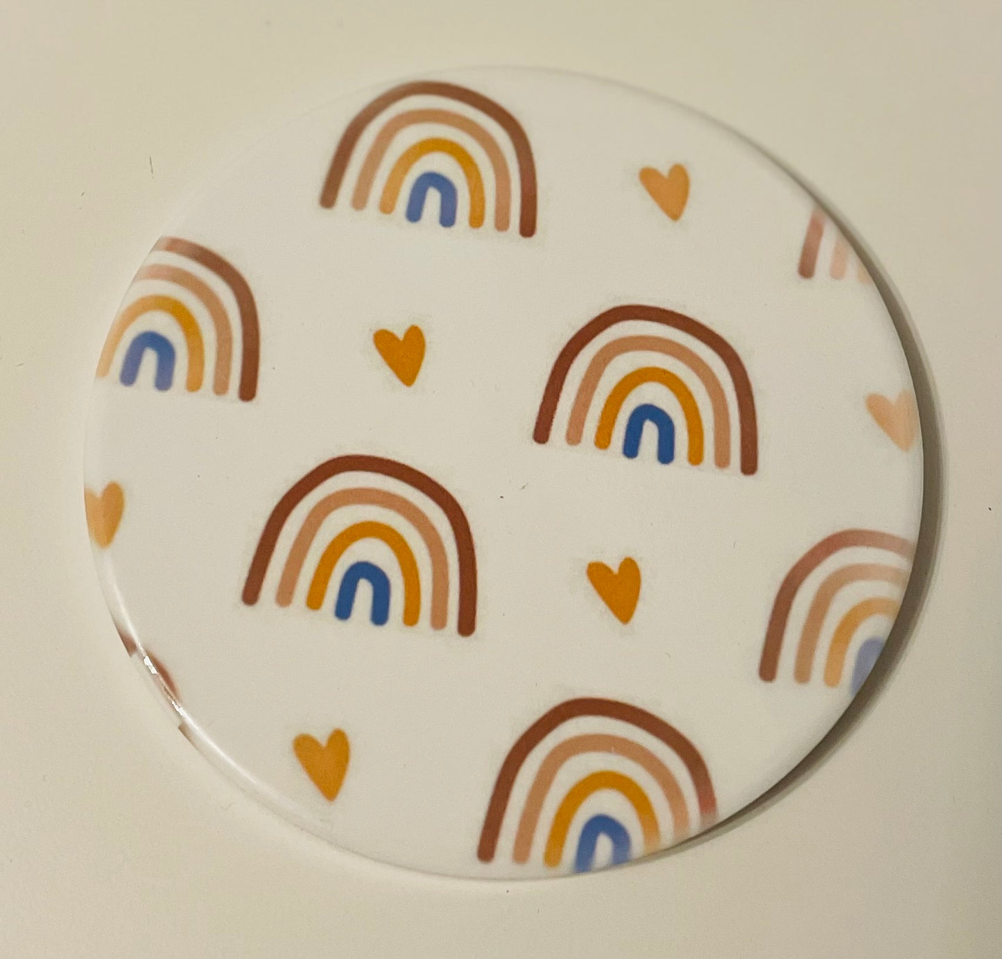 Rainbow Ceramic Coaster