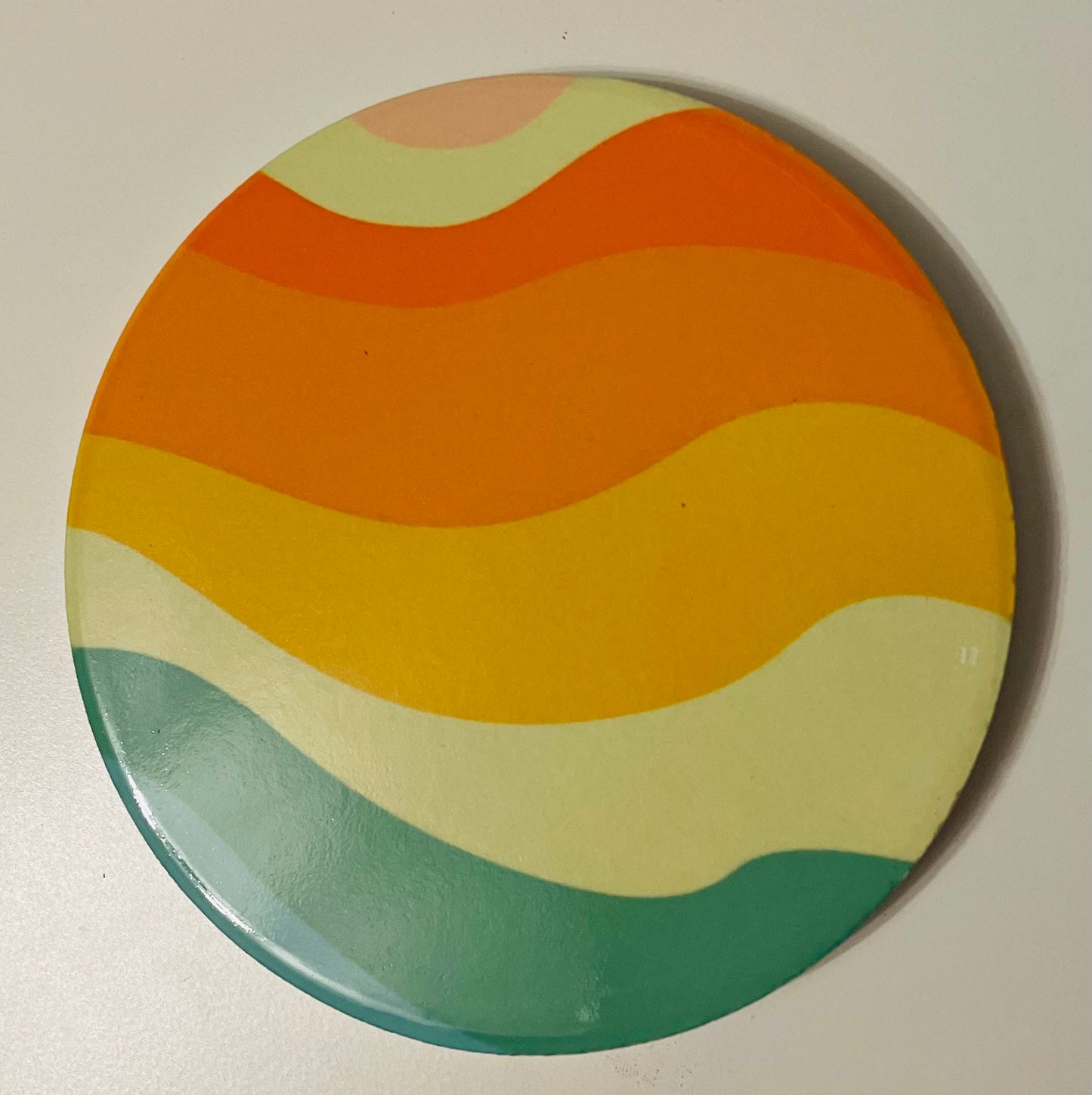 Ceramic Wavy Coaster