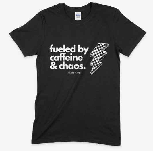 Caffeine and Chaos Tee