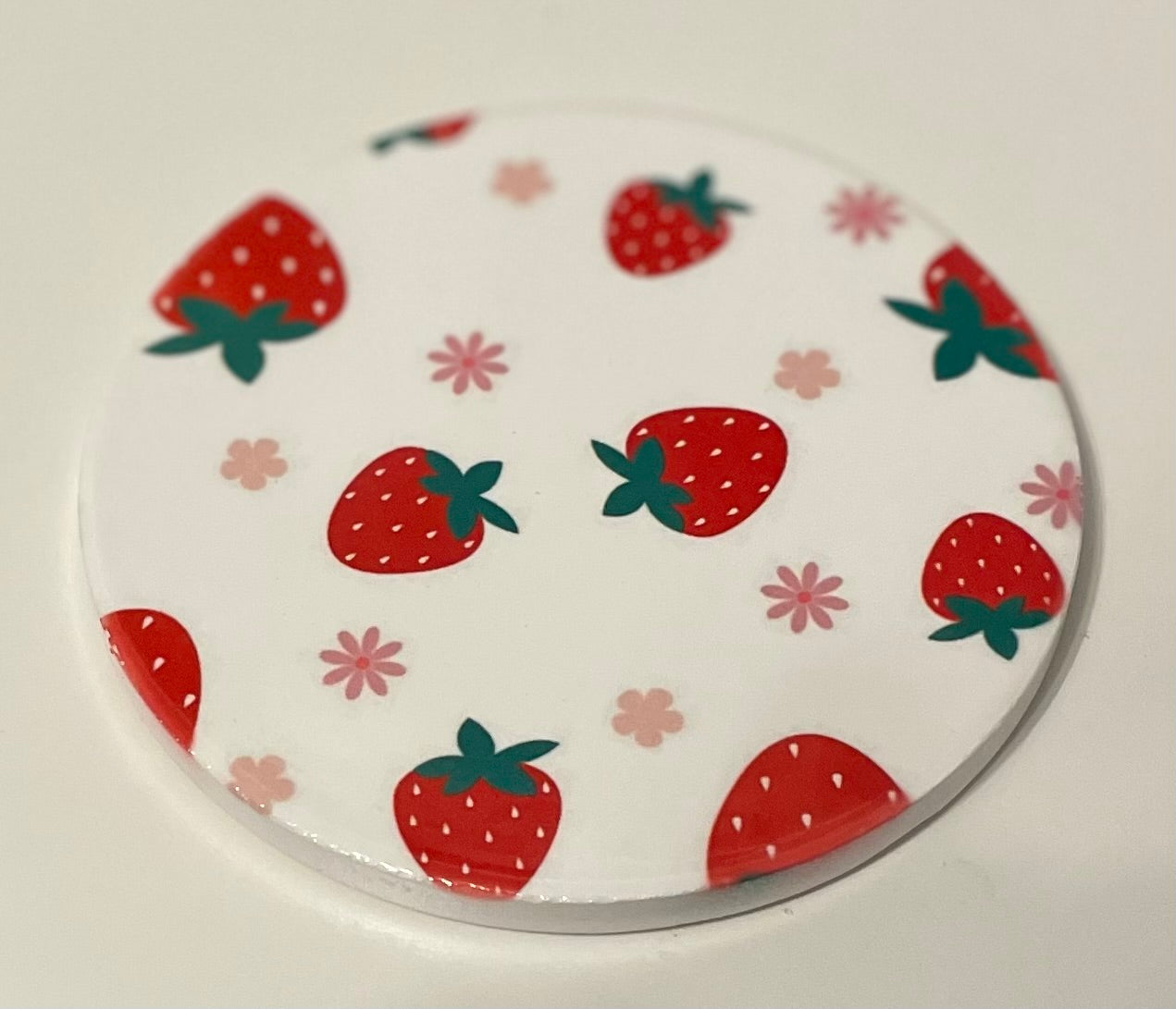 Strawberry Ceramic Coasters