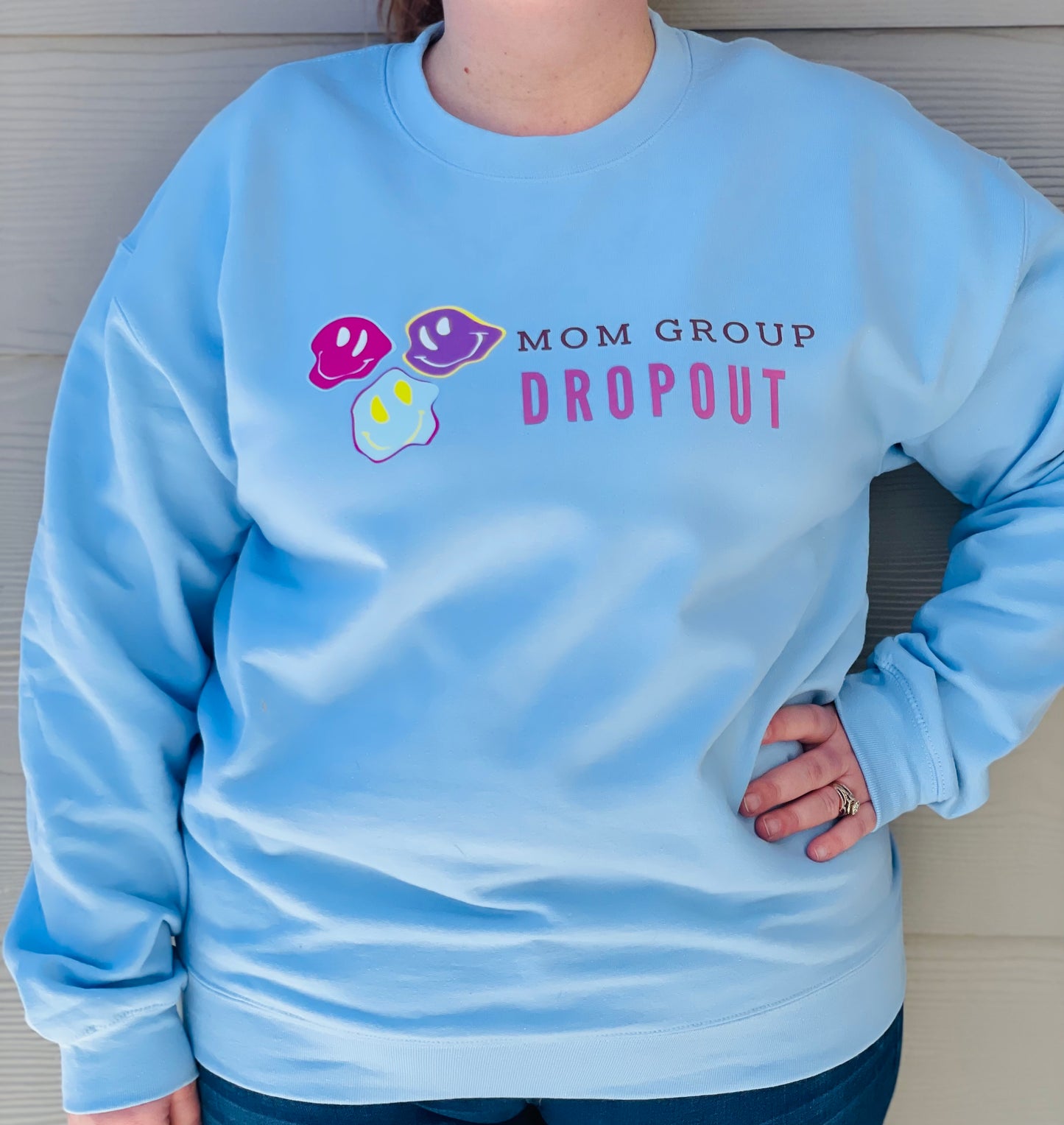 Mom Group Dropout Crewneck