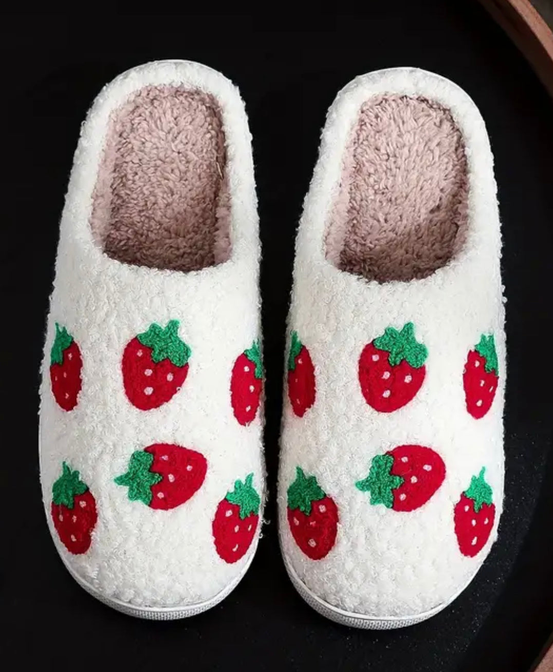 Strawberry Slippers