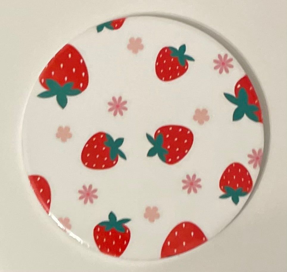 Strawberry Ceramic Coasters