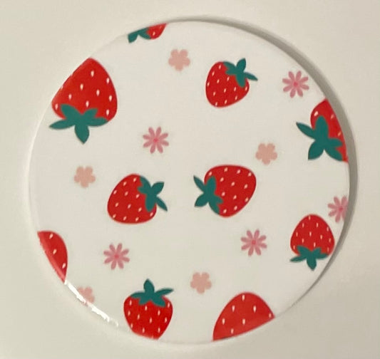 Strawberry Ceramic Coasters