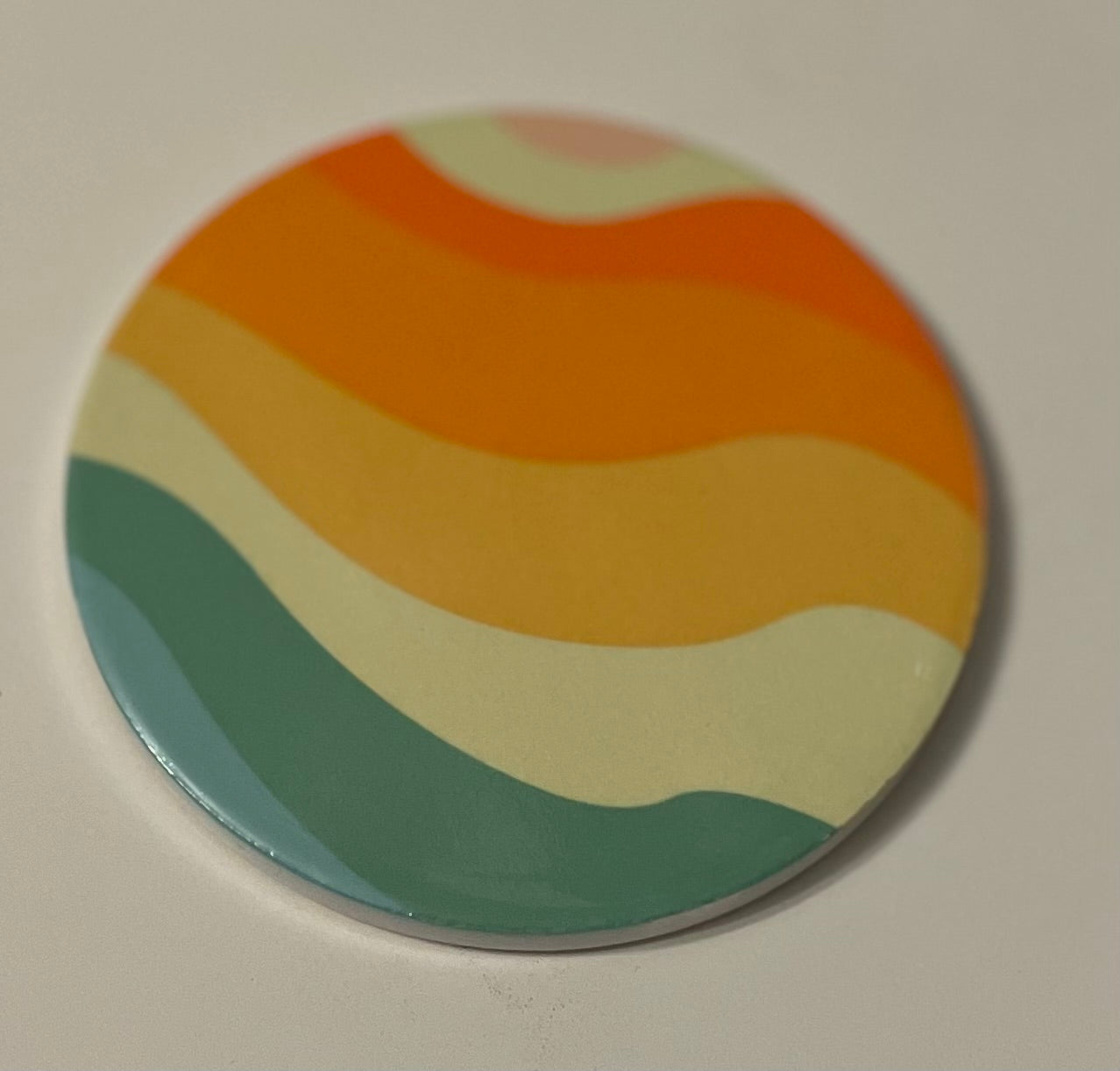 Ceramic Wavy Coaster